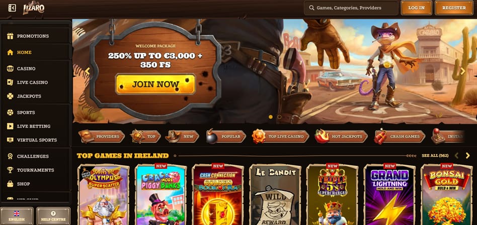 Lizaro Casino review